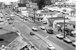 History Image of downtown Campbell River
