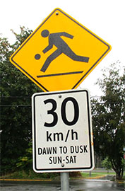 30km/h sign