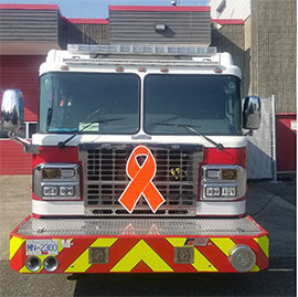 Orange Shirt Day fire truck