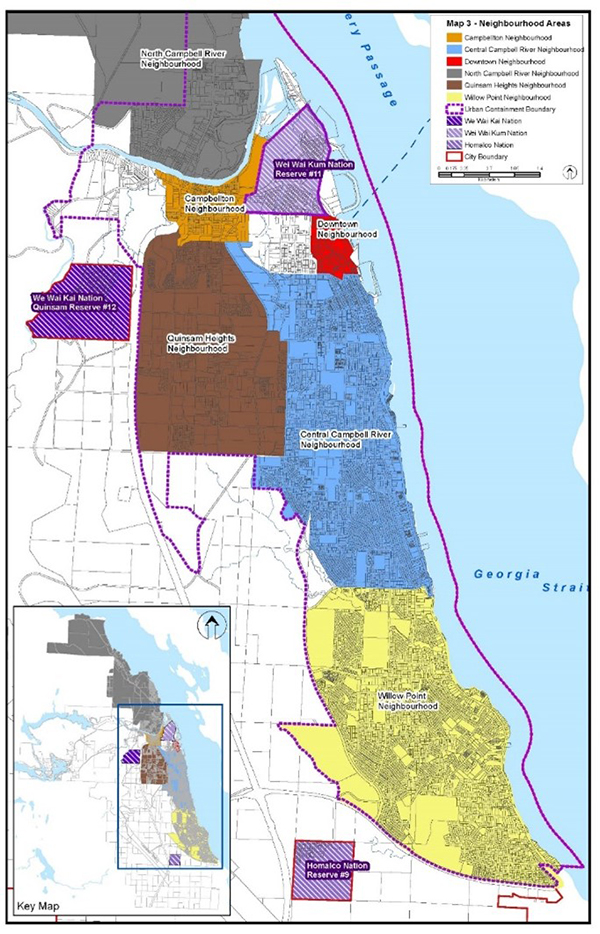 Quinsam Heights Map