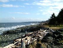 Campbell River beach