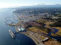 Campbell River Ariel taken March 2005