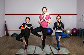 Yoga trio