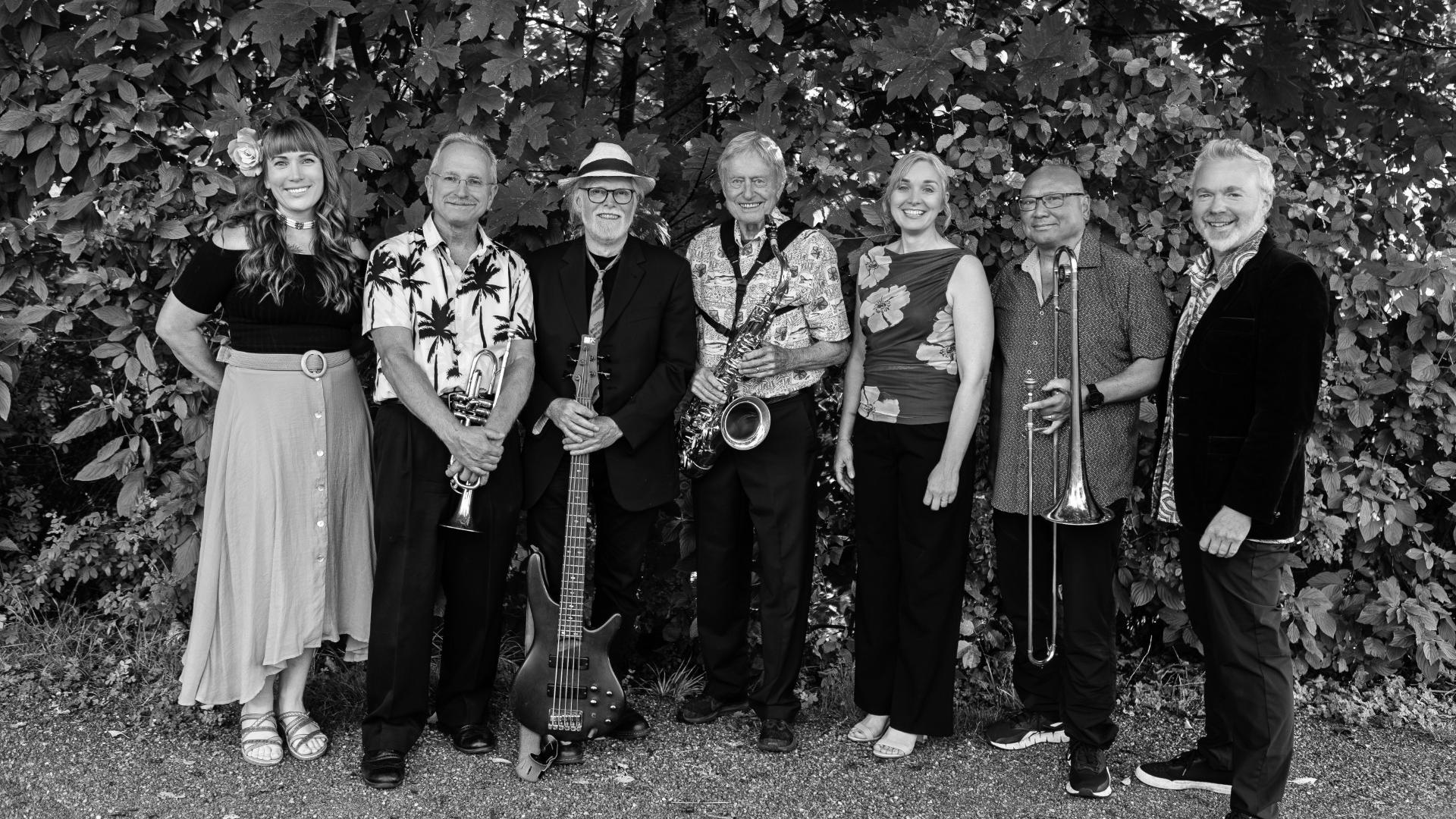 The Sharp Seven band.