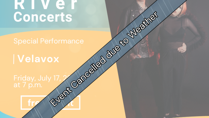 Velavox cancelled due to weather.